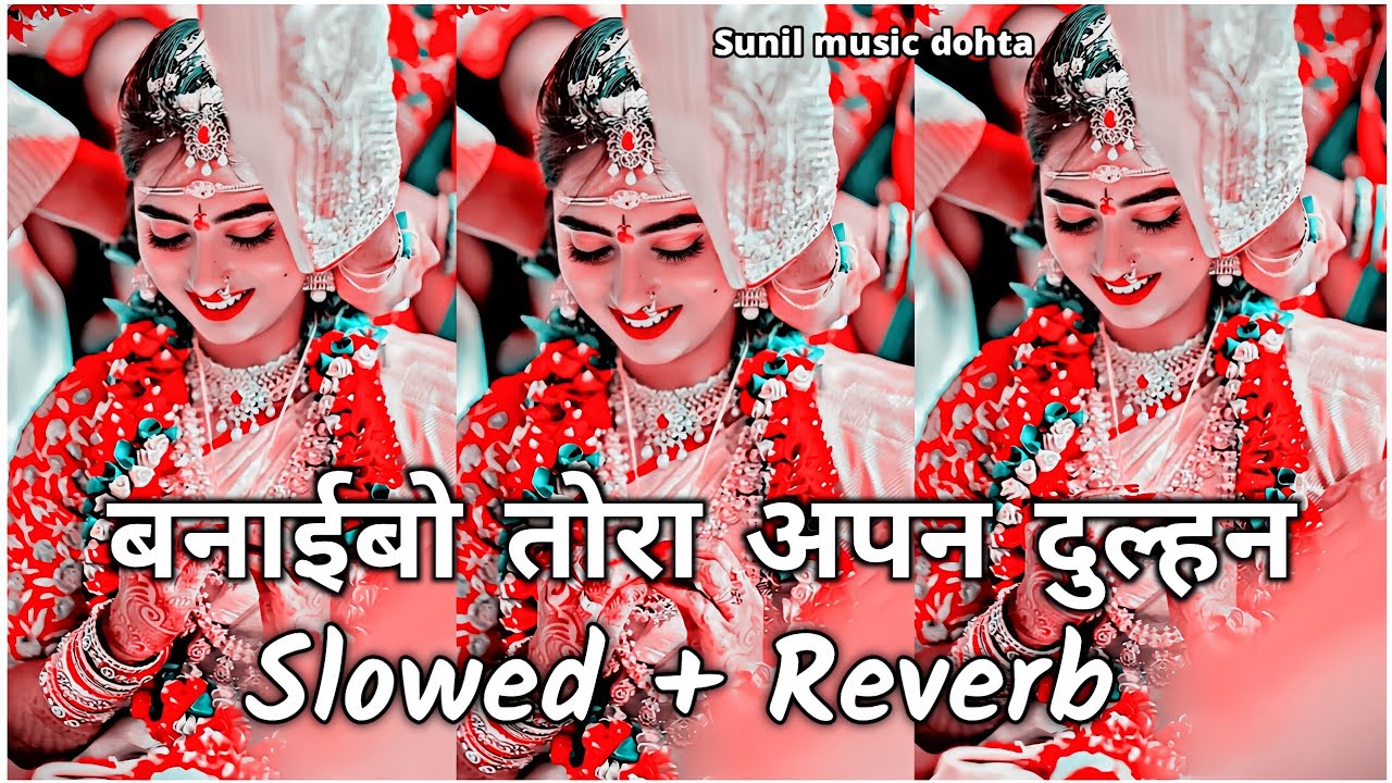 Bnaibo Tora Apan Dulhin । Slowed And Reverb । Maithili Lofi Song । बनाईबो तोरा अपन दुल्हन Lofi Song 