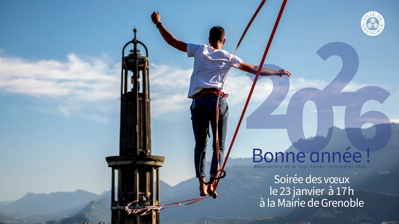 Bonne année 2026 - Les vœux du Maire de Grenoble