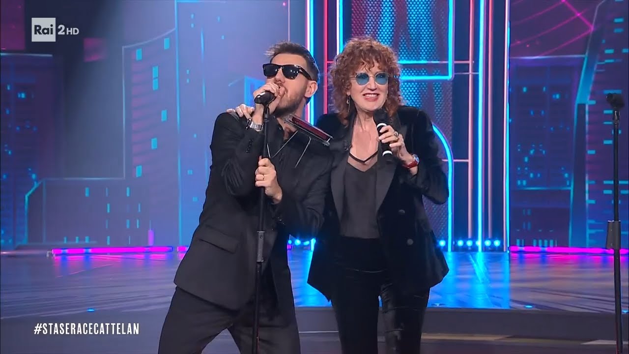 Il medley rap con Fiorella Mannoia - Stasera c'è Cattelan su Rai2 del 28/02/2024