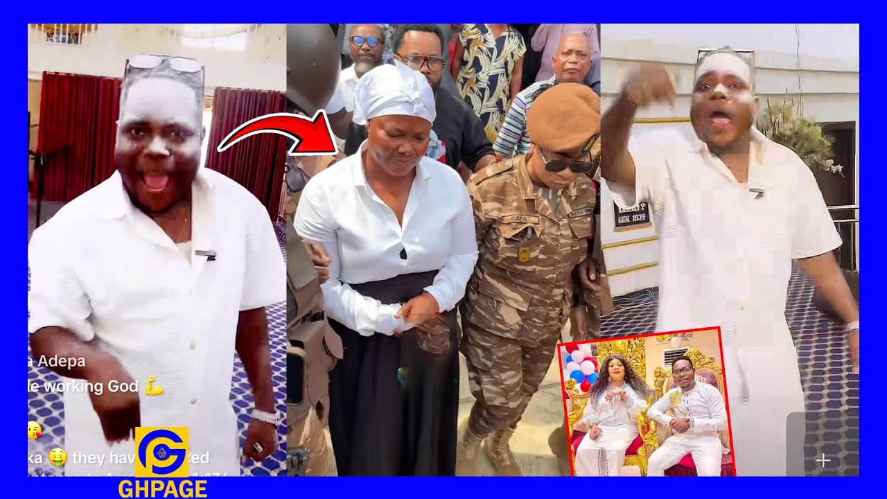 Agradaa’s Jnr Pastor Jubilates In Church After Court Reduced Her Sentence To 1year