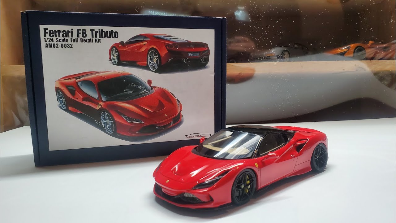 Building the Ferrari F8 Tributo | Alpha Model - Scale Model | Final Assembly and Show Off