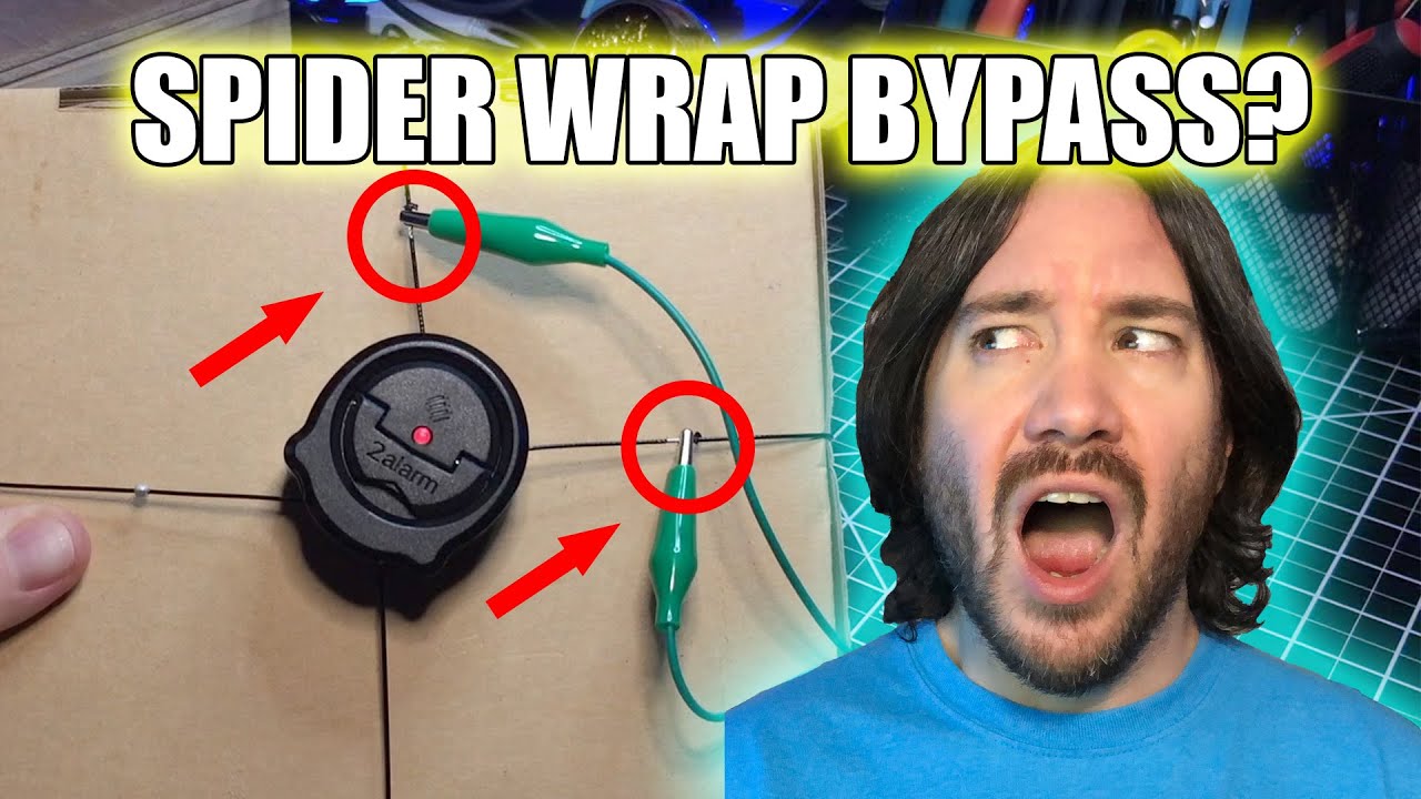 Смогу ли я обойти защитную бирку Spider Wrap с помощью зажимов типа «крокодил»?