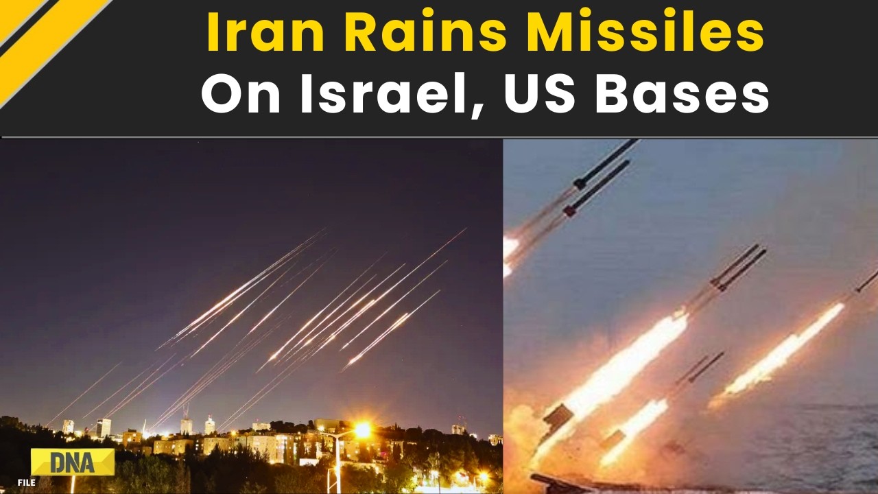 Israel Iran War: Iran Launches Missile Barrage On US Bases, Israel | Iran US War