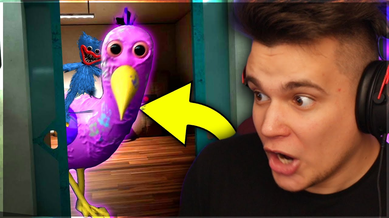 POPPY PLAYTIME, ALE HUGGY UJEŻDŻA PTAKA DODO