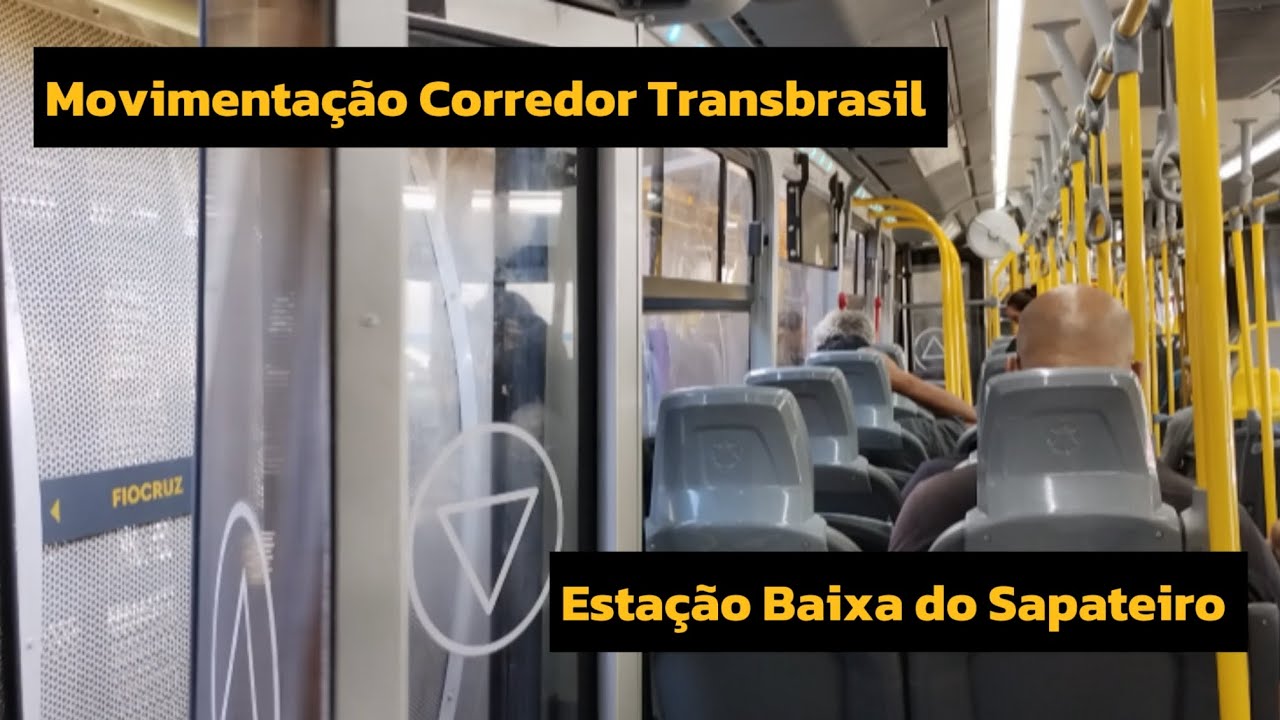 Movimentação Estação Baixa do Sapateiro - Corredor Transbrasil 💛🚍