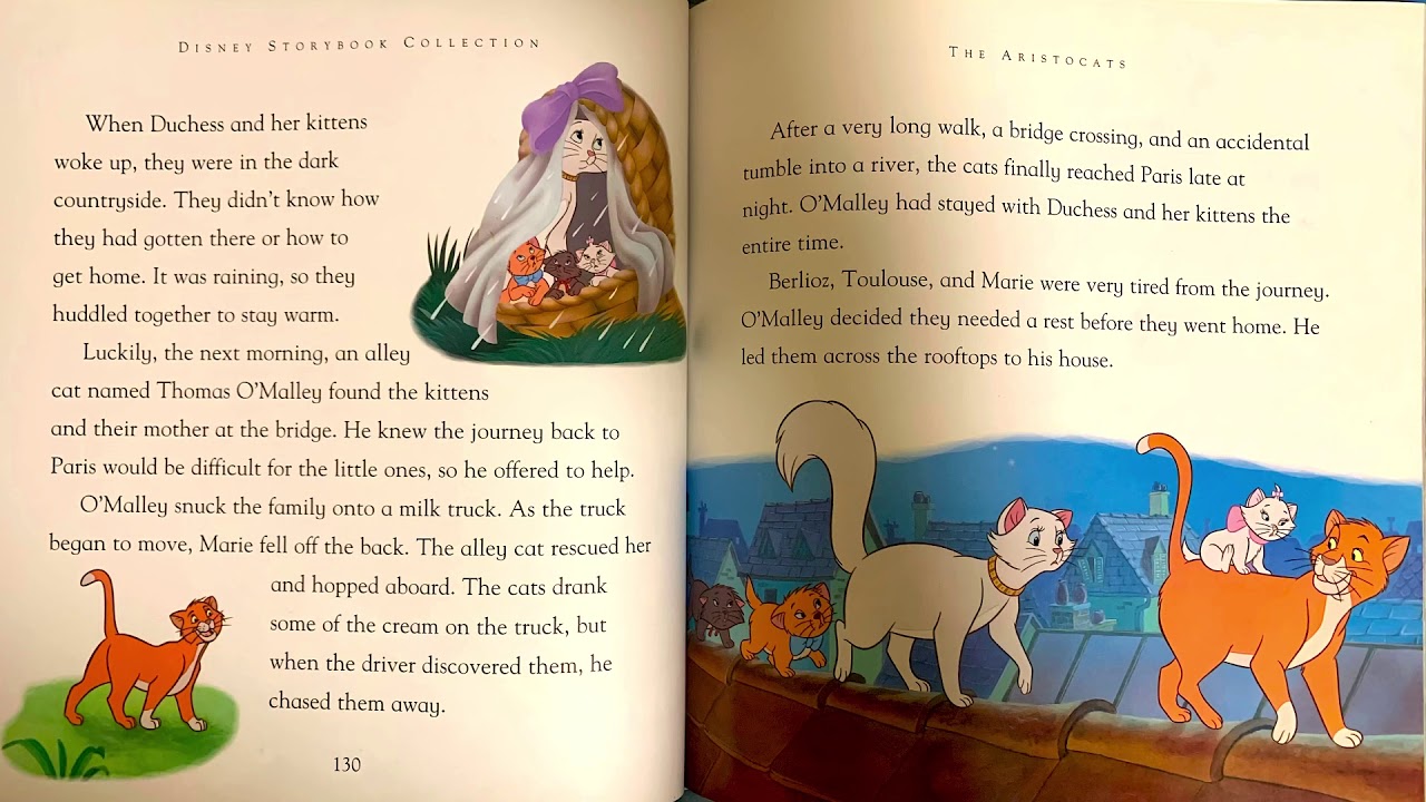 Reading The Aristocats