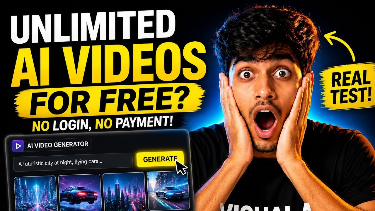 Unlimited AI Videos for FREE? No Login, No Payment (Veo 3 Ai Free)