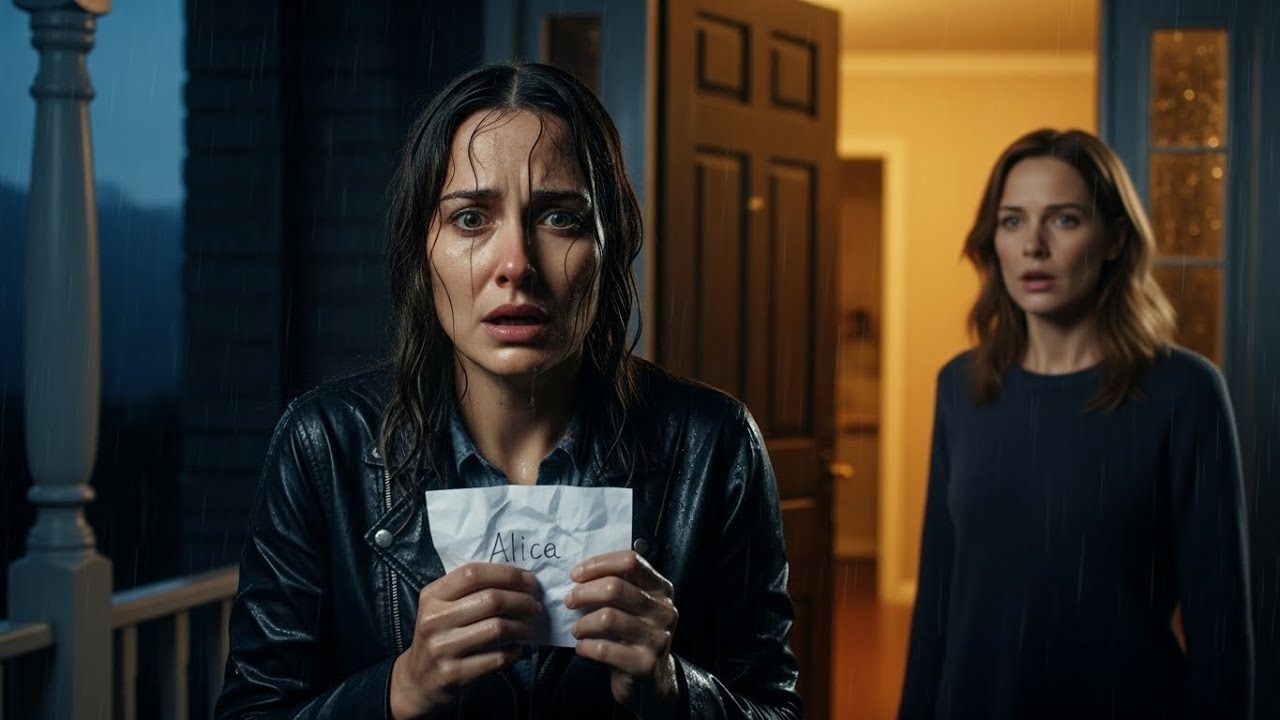 Ella apareció en mi puerta bajo la lluvia, sin memoria, pero con mi nombre escrito en un papel...