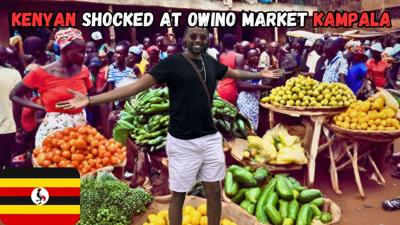 Lost in East Africa's BIGGEST STREET MARKET!!! Owino Market | Kampala Uganda