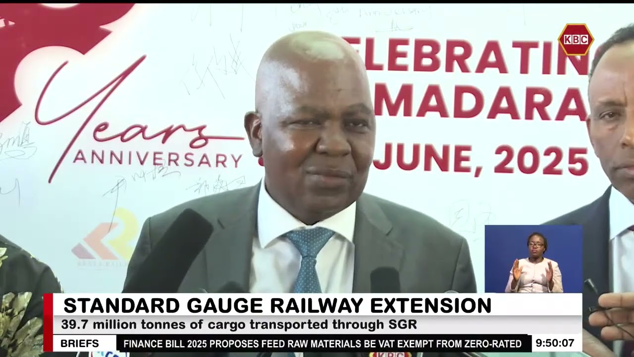 SGR extension to Kisumu and Malaba to start this year