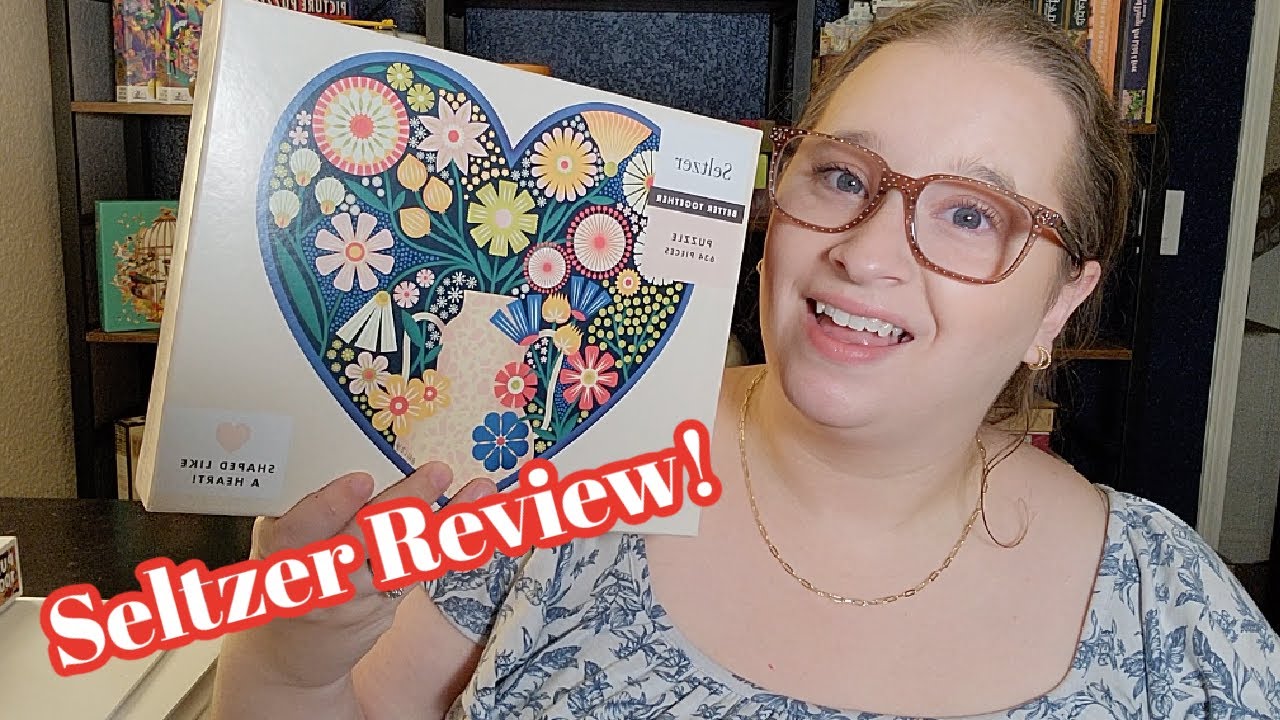 Seltzer Review // I Tried a Heart Shaped Puzzle!
