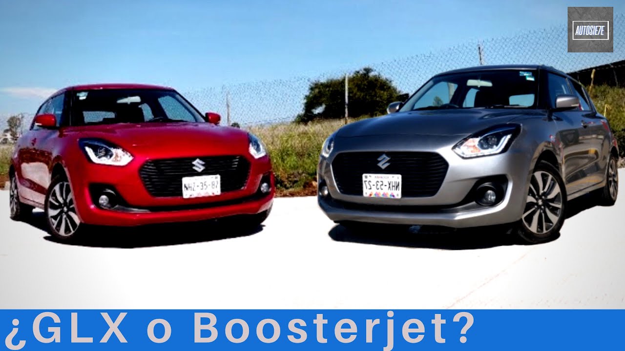 COMPARATIVA Suzuki Swift: GLX o Boosterjet | AUTOSIE7E