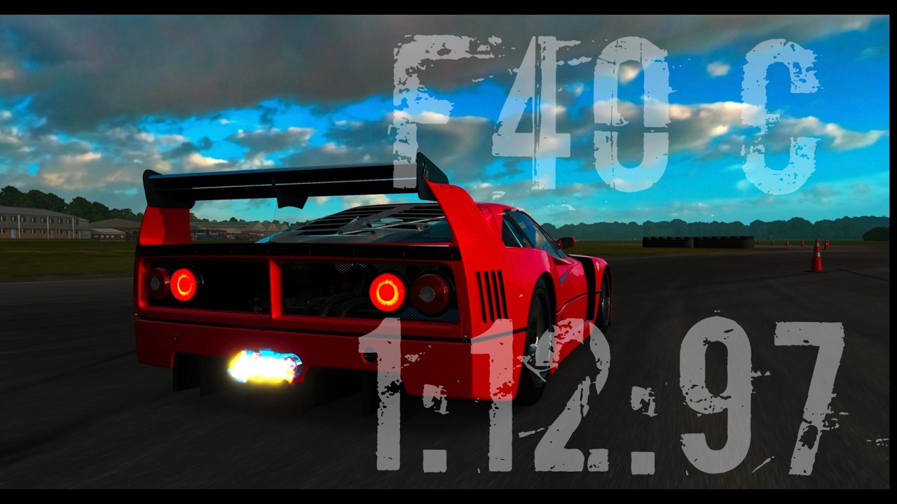 Power Lap TOP GEAR FERRARI F40 C (1:12:97)