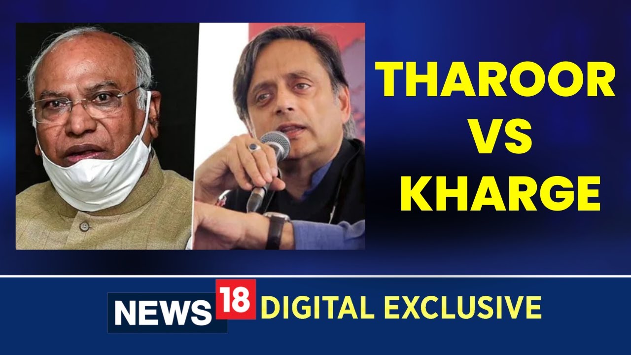 Congress President Polls | Congress President Elections | Tharoor Vs Kharge | English News LIVE