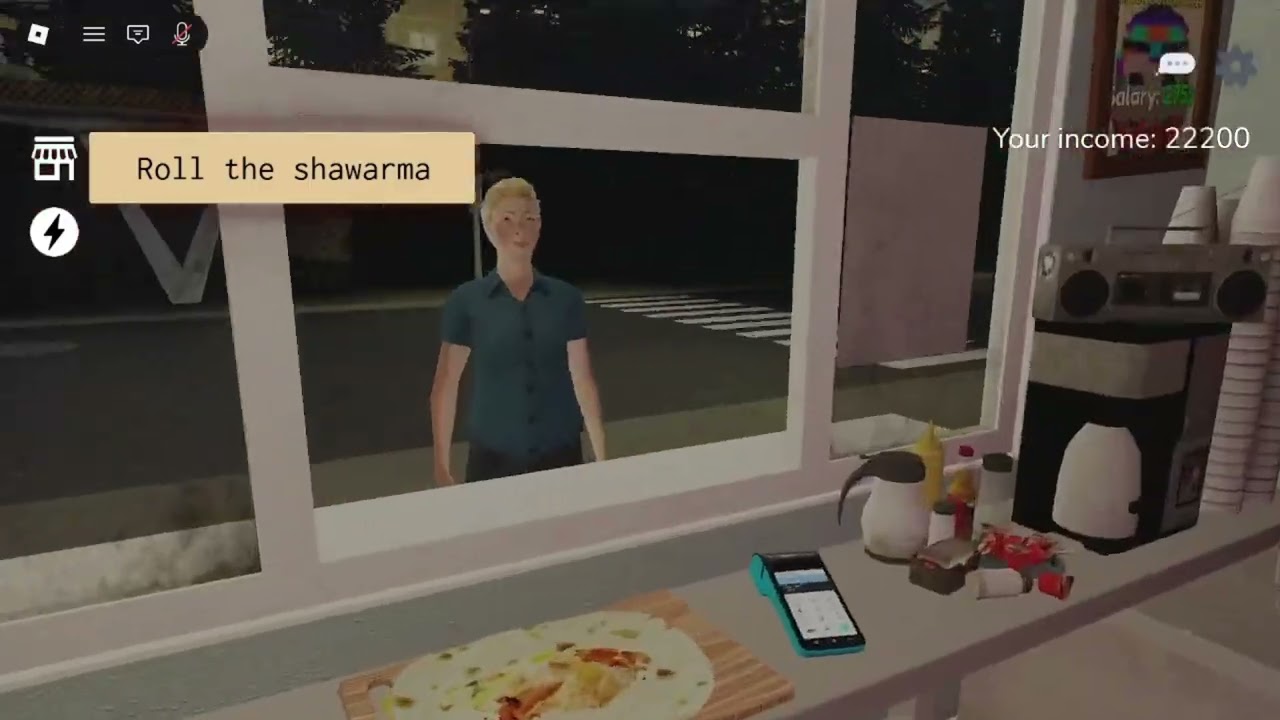 Scary Shawarma Kiosk: the ANOMALY [horror] - Daming ganap sa pag bebenta ng shawarma