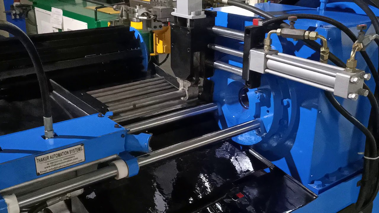 Fully Automatic Pipe Swaging Machine