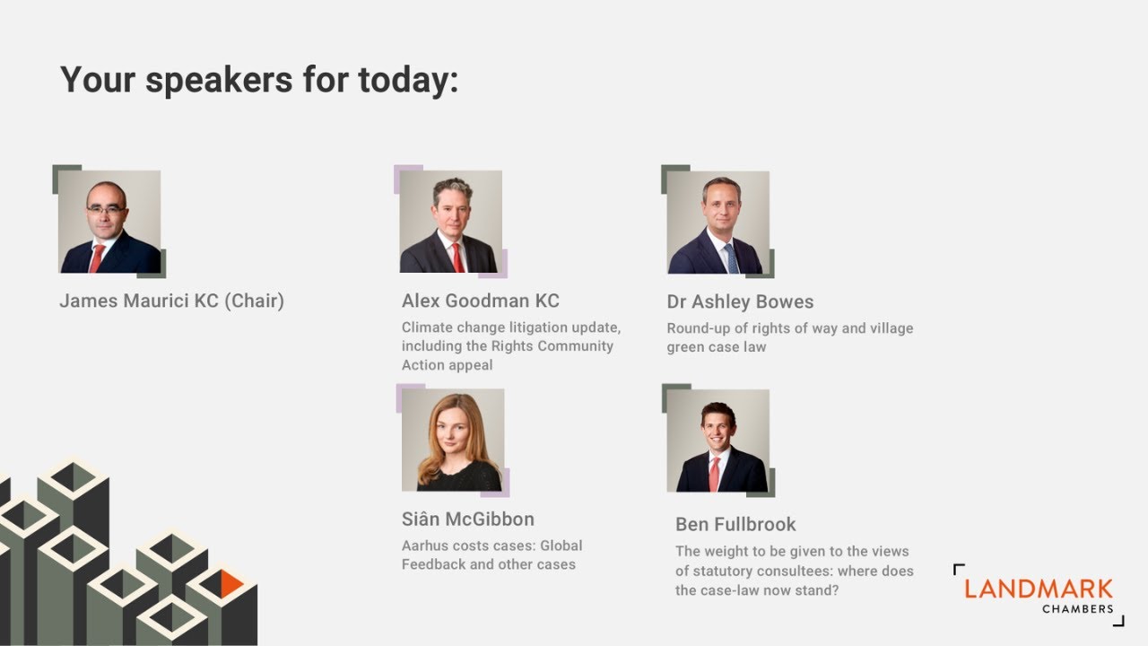 Planning High Court Challenges 2025 - Session 2: Practice and procedure