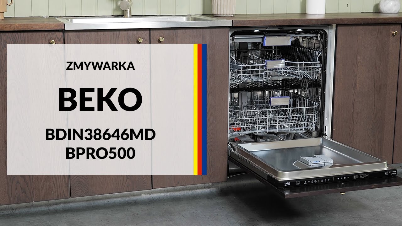 Zmywarka Beko BDIN38646MD bPro500 &ndash; dane techniczne &ndash; RTV EURO AGD