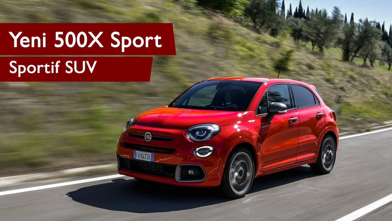Yeni 500X Sport | Sportif SUV