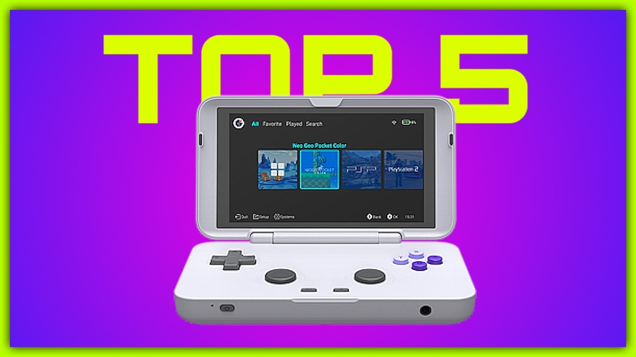 Top 5 Best Retro Handhelds of 2025