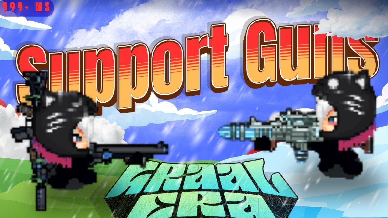 Graal Era Is Too Laggy Right Now… Channel Update + Support Weapon Tips