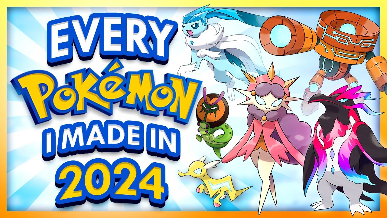 Every Fakemon I Made in 2024
