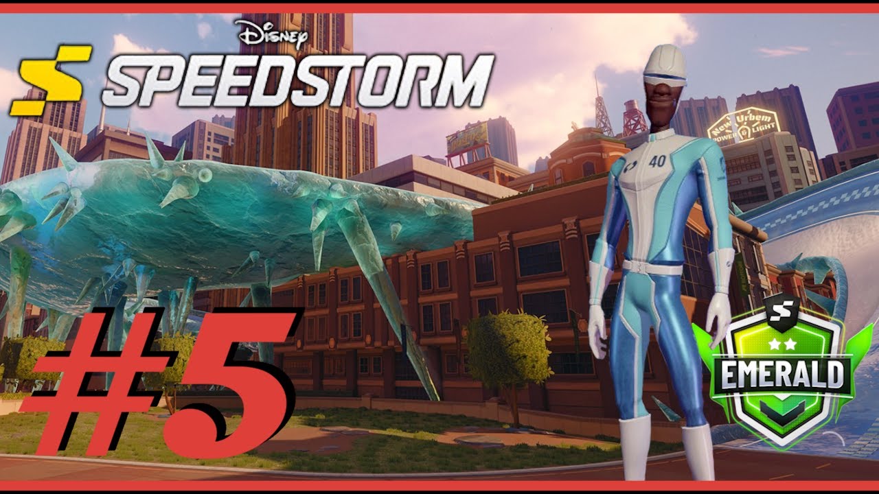 Disney Speedstorm Season 11 Ranked: Frozone #5 (Emerald)