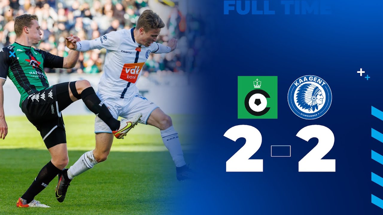 🎬Cercle Brugge - KAA Gent: 2-2