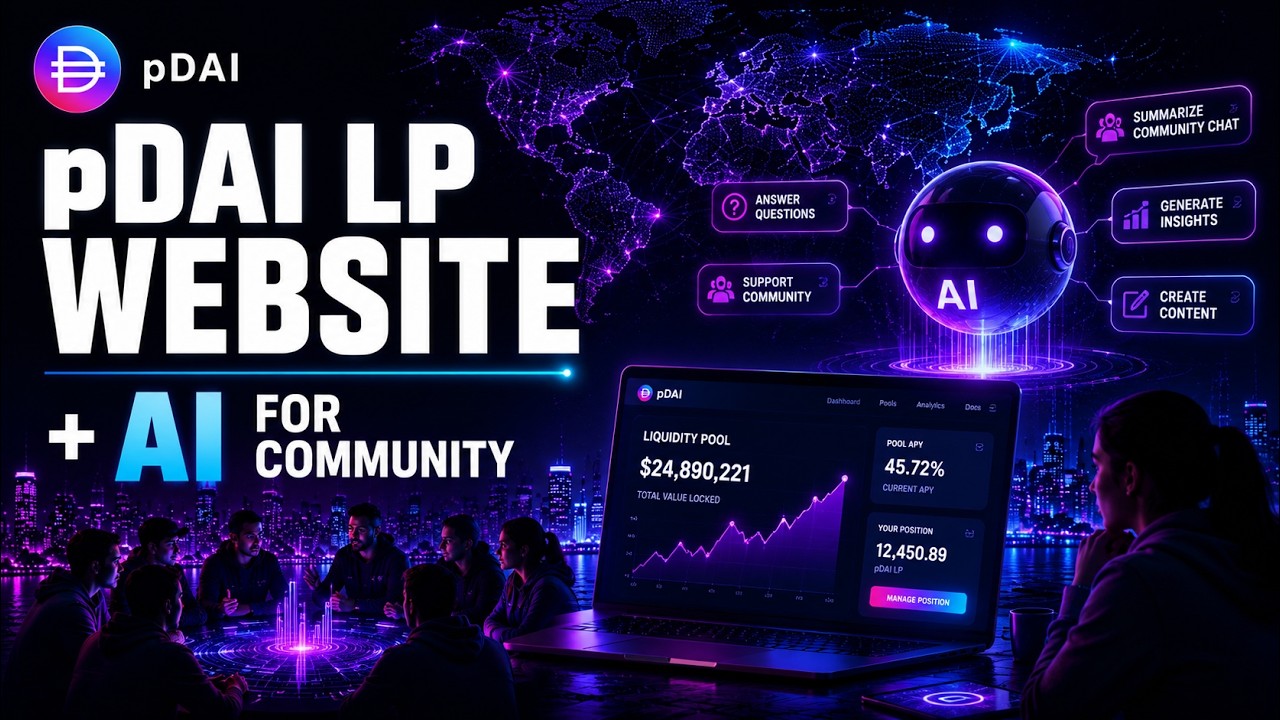 BavarianGodWhale and I Made an LP pDAI Website and Using AI For Community