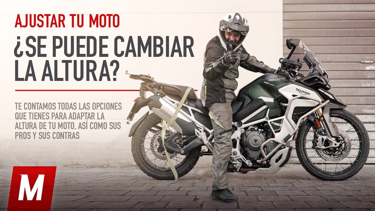 Cómo AJUSTAR una MOTO a tu altura | CONSEJOS para bajitos (y no tan bajitos)
