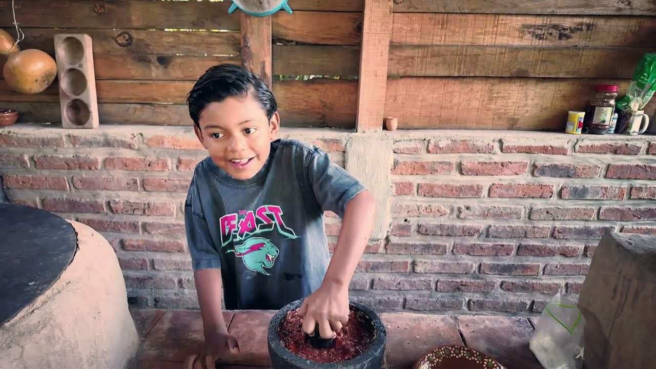 Receta de CARNE DE PUERCO CON chile MARTAJADO 