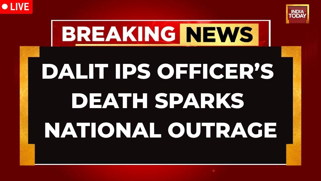 Live: Dalit IPS Officer&rsquo;s Death Sparks Outrage | Family Alleges Harassment, Demands Justice LIVE