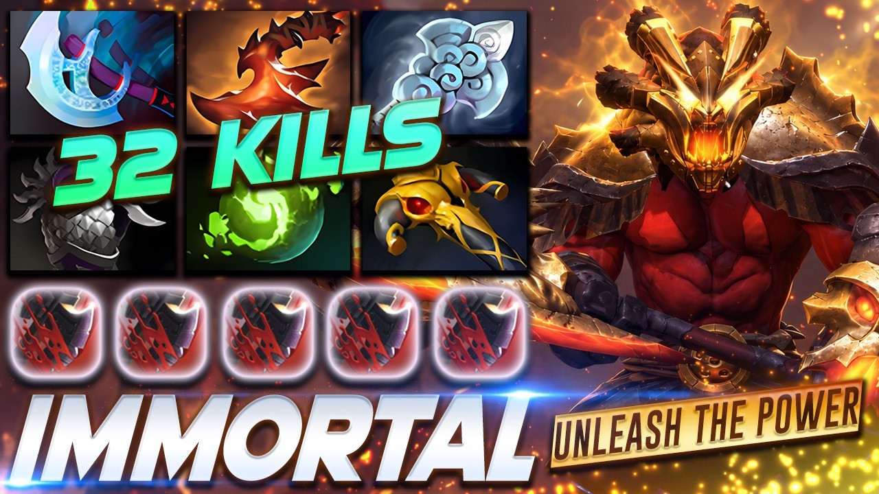AXE 32 KILLS SUPER POWER - Dota 2 Pro Gameplay [Watch & Learn]