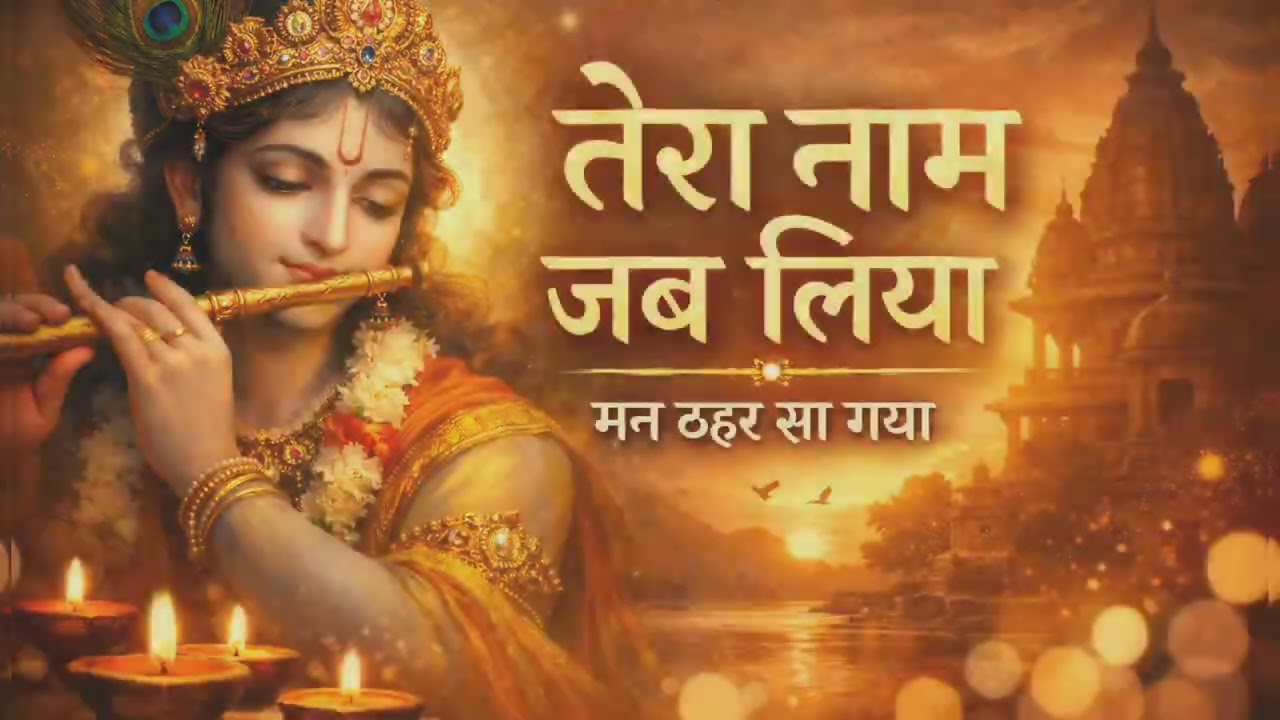 तेरा नाम जब लिया | Heart Touching Devotional Song | Peaceful# Bhajan #calm music #bhakti geet