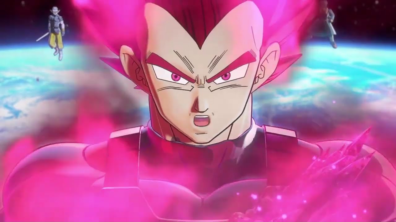 Battle of the Gods Super Saiyan God Vegeta Future Saga DLC Cutscenes Only Xenoverse 2