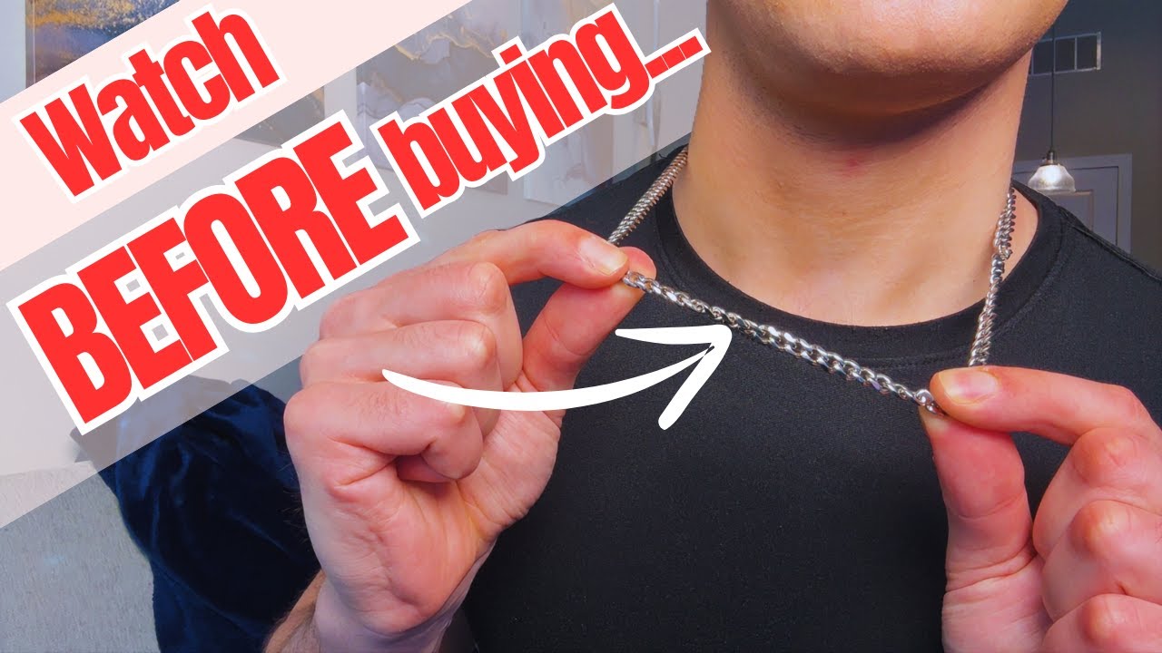 Review of KRZ Silver Cuban Link Chain for Men 5mm Miami Chains for Men Stainless Steel Chains 925