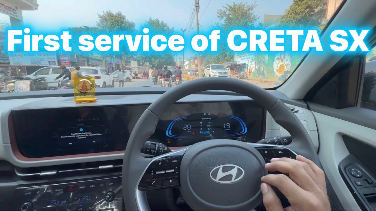 New creta ko service pe le gaye | special features of creta revealed 🥳🔥