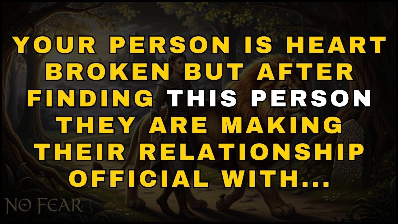 ANGELS SAY YOUR PERSON IS HEART BROKEN BUT AFTER FINIDNG THIS PERSON THEY ARE... | ANGELS MESSAGE
