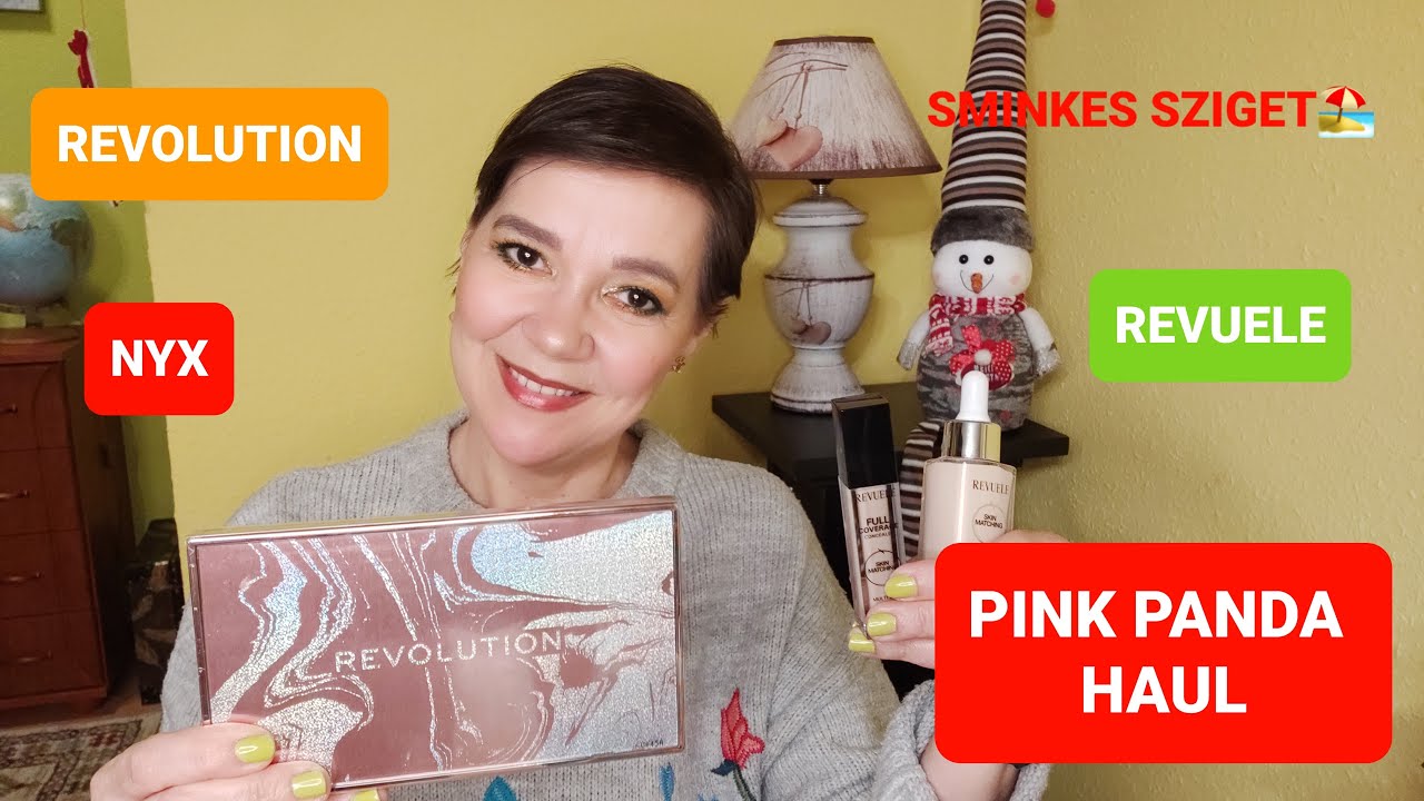 PINK PANDA HAUL #smink #pinkpanda #haul #revolution