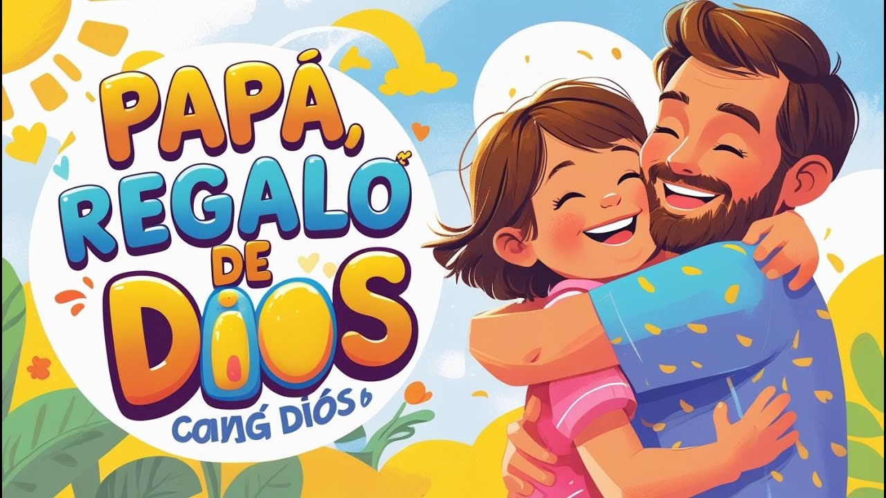 🎉 ¡Canto Cristiano Infantil para el Día del Padre! 👨‍👧‍👦💙 “Papá, Regalo de Dios” 👑 Con Letra