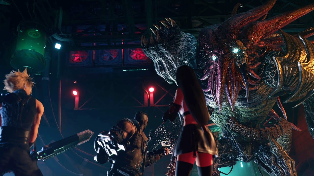 Final Fantasy 7 Remake - Specimen H0512 Boss Fight