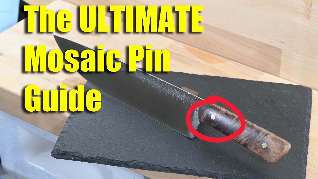 Make the Ultimate Mosaic Pin! - Knife Handle Special