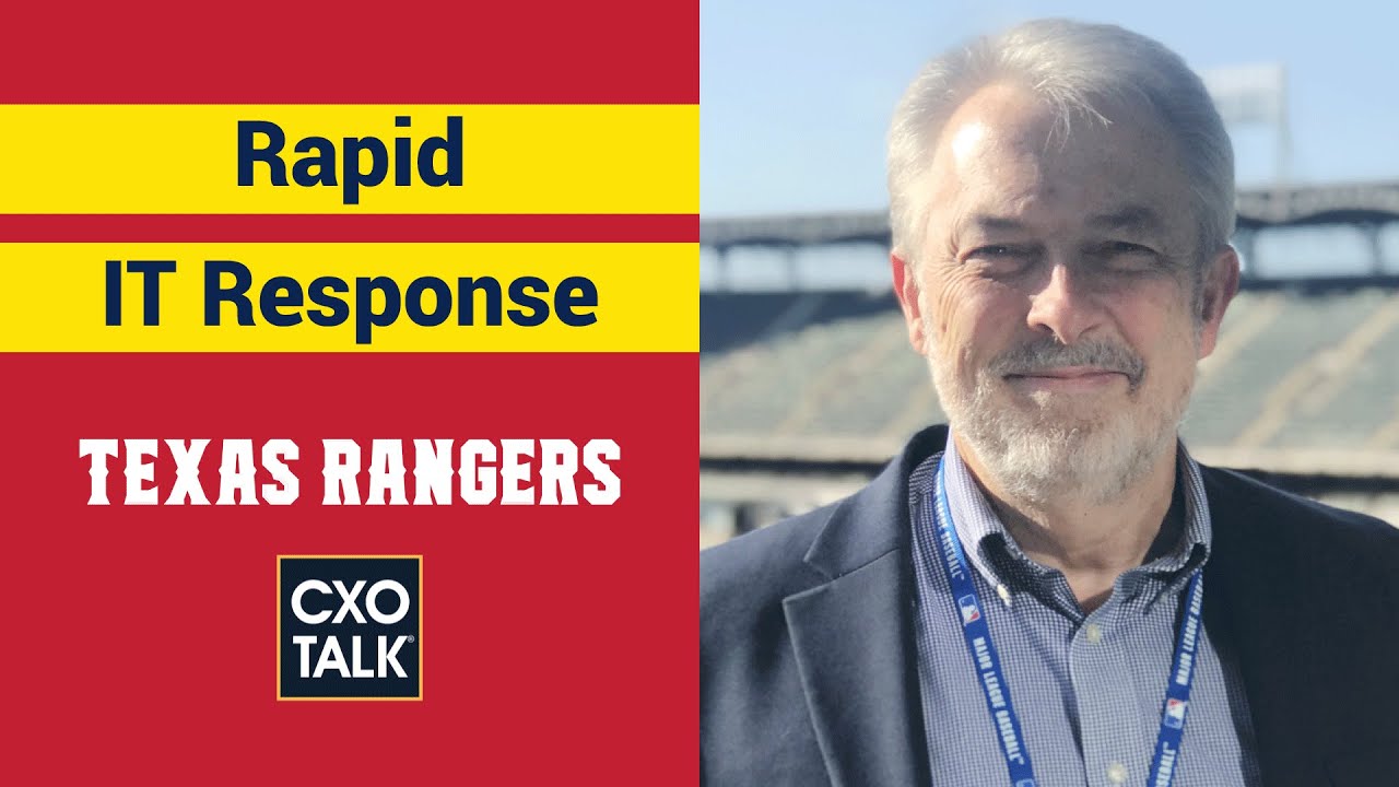 CIO Playbook: IT Response at the Texas Rangers with Mitel (CXOTalk)