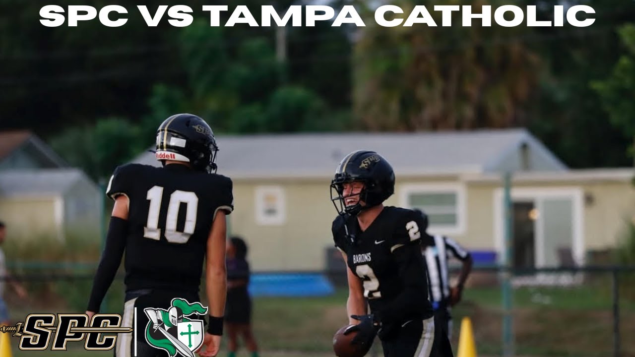 Saint Pete Catholic Vs Tampa Catholic: Football