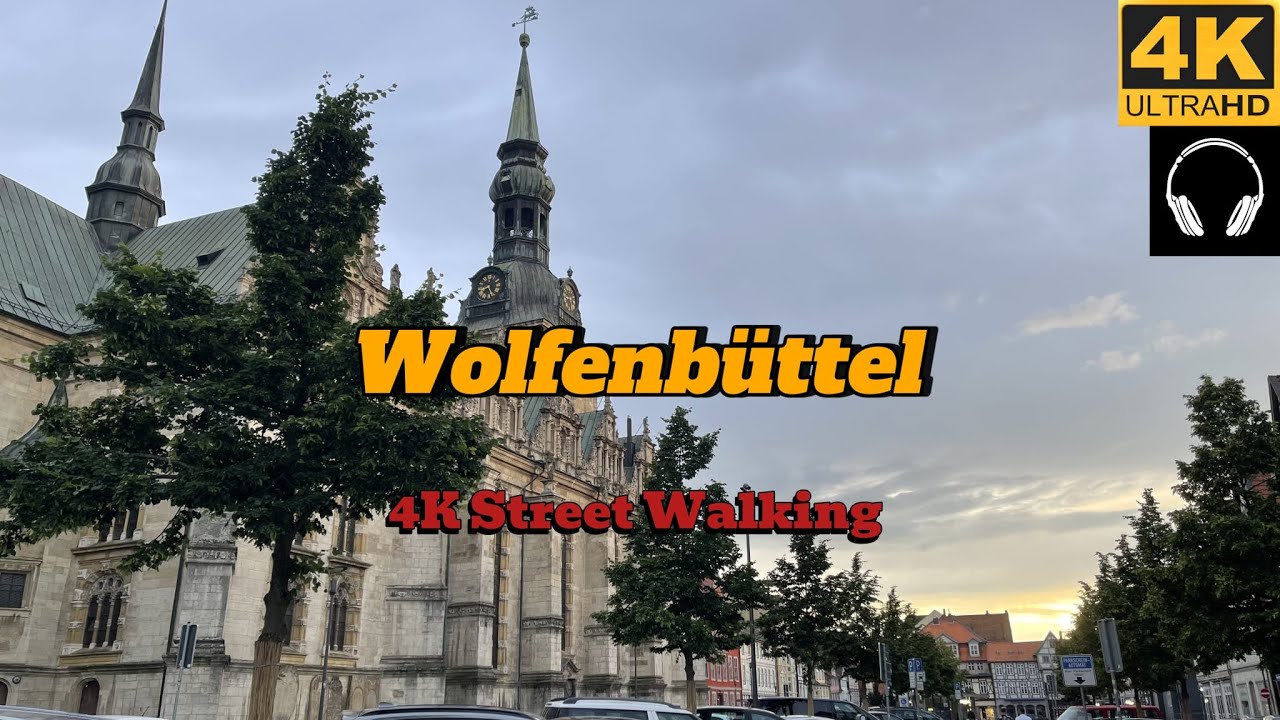 Wolfenb&uuml;ttel, Germany 4K Walking Tour with Immersive Sound (Part 2)
