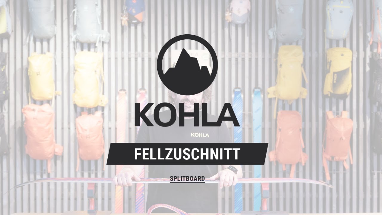Fellzuschnitt für dein Splitboard