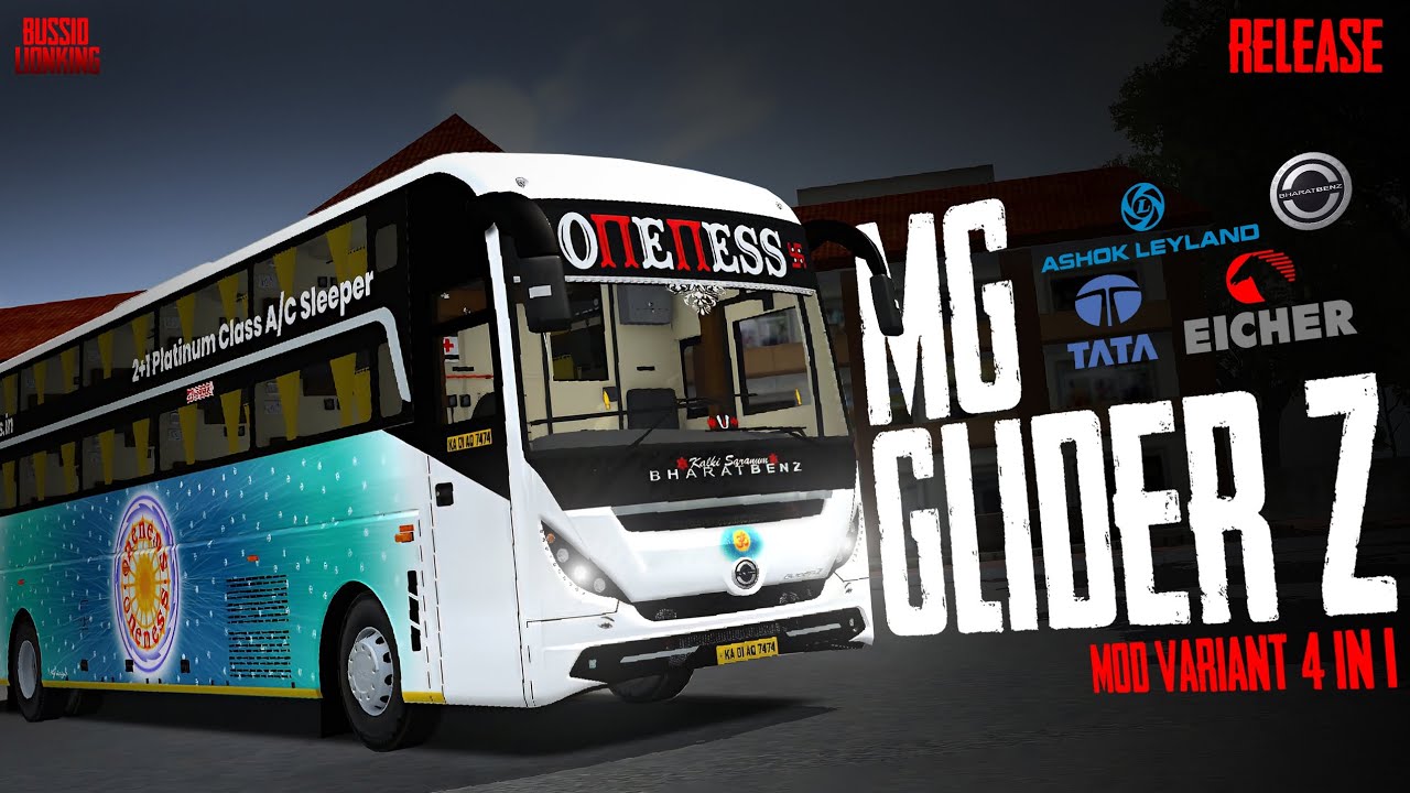 MG GLIDER Z+ SLEEPER | РЕЛИЗ | BUSSID LIONKING