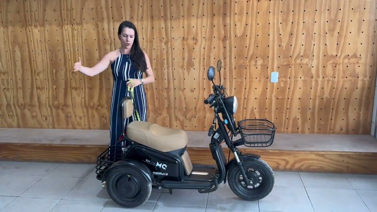 Triciclo elétrico Joy tri! Bom, bonito e barato!