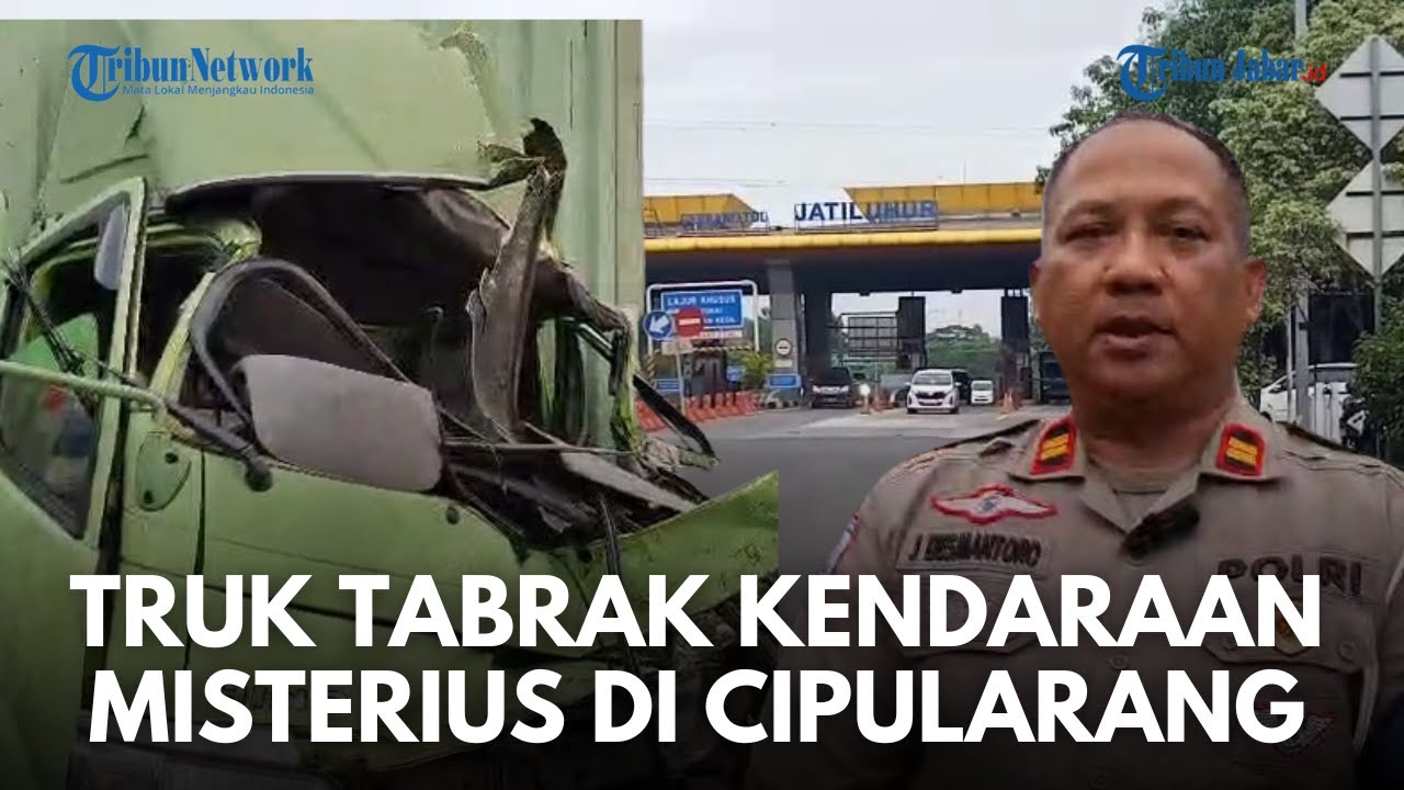 KRONOLOGI HOROR! Kecelakaan Maut Tol Cipularang Truk Hino Tabrak Kendraan Yang Kabur Misterius