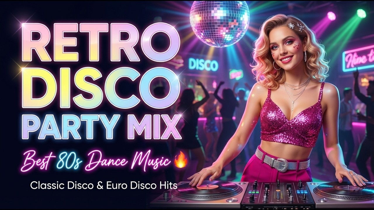 Retro Disco Party Mix 🔥 Best 80s Dance Music | Classic Disco & Euro Disco Hits
